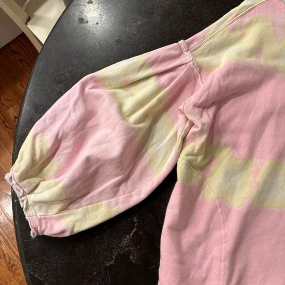 Free People Tie-Dye Pullover Sweatshirt! Size S 🌟 - Picture 4 of 8